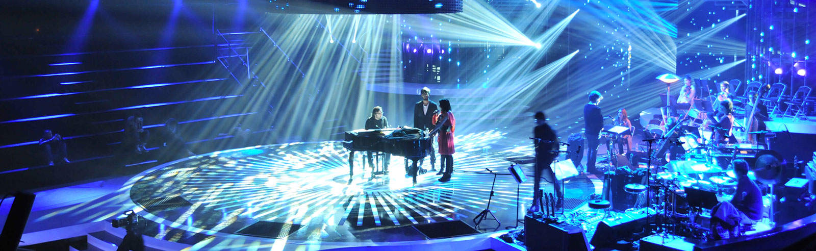 “La Nouvelle Star” french TV show with APG monitors